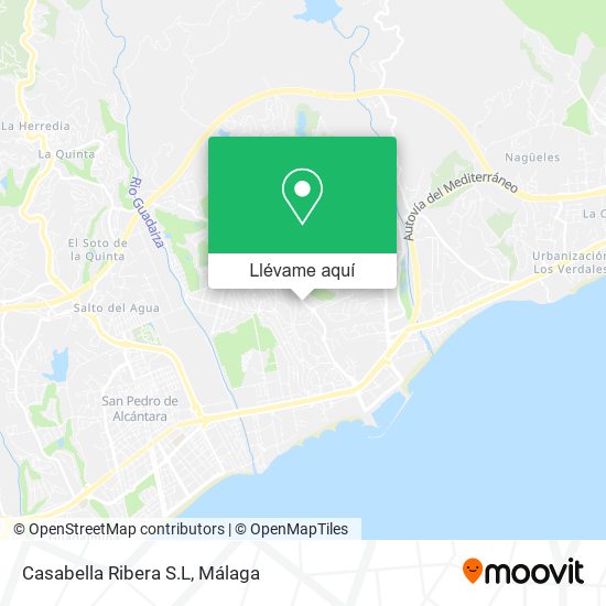 Mapa Casabella Ribera S.L