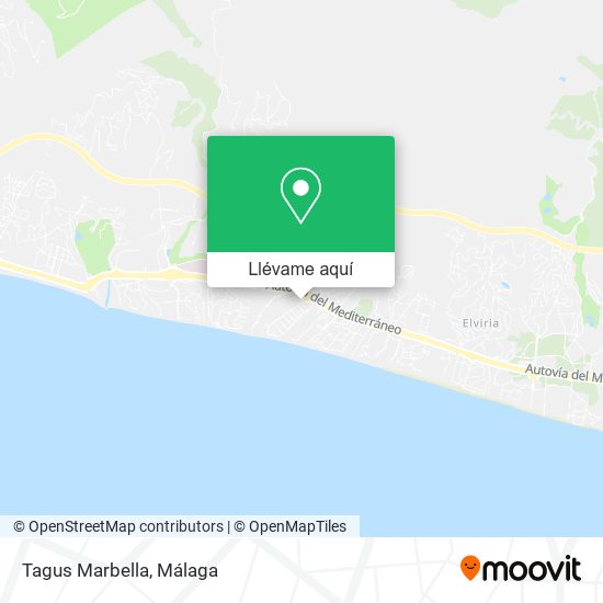 Mapa Tagus Marbella