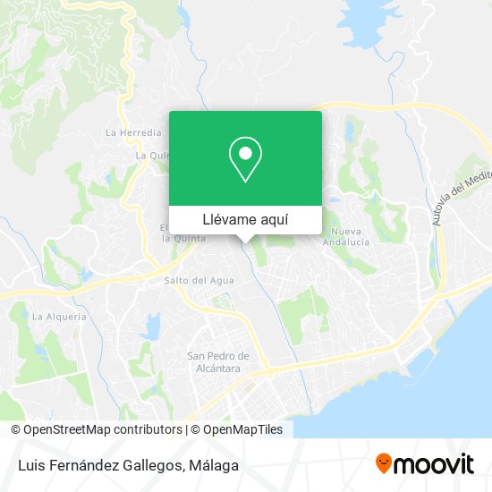 Mapa Luis Fernández Gallegos