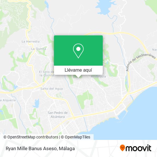 Mapa Ryan Mille Banus Aseso