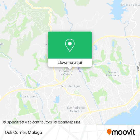 Mapa Deli Corner