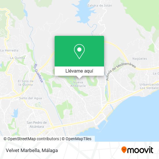 Mapa Velvet Marbella