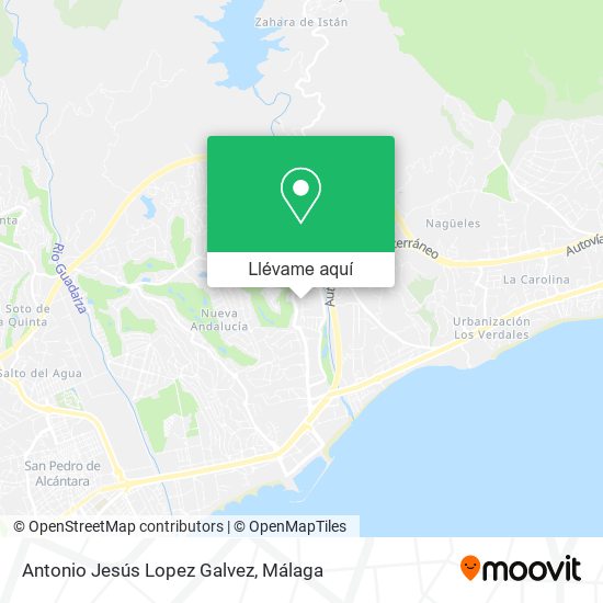 Mapa Antonio Jesús Lopez Galvez