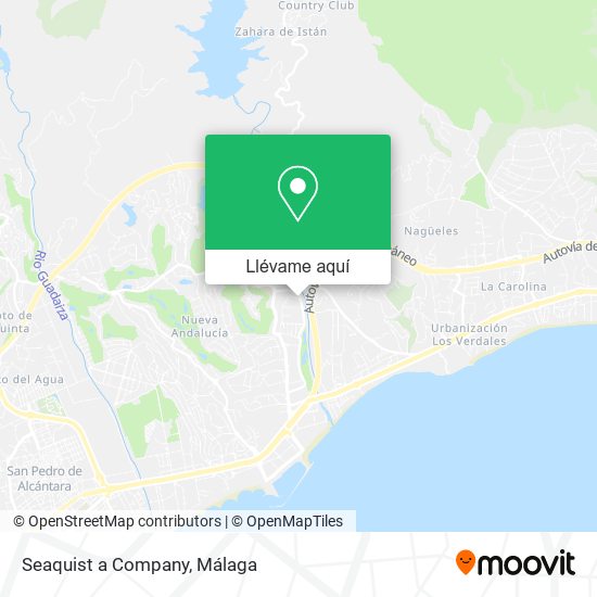 Mapa Seaquist a Company