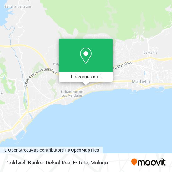 Mapa Coldwell Banker Delsol Real Estate