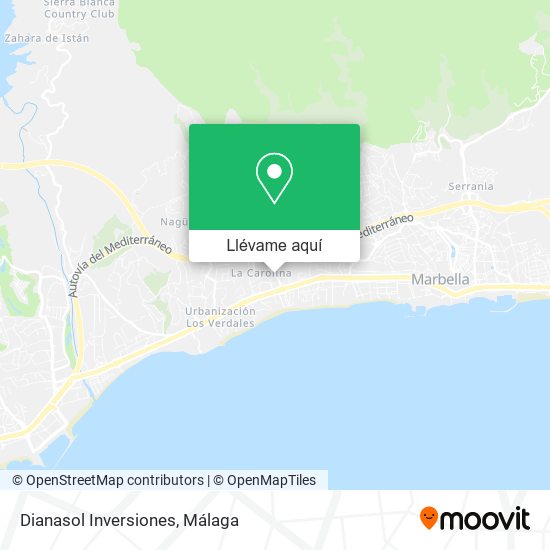Mapa Dianasol Inversiones