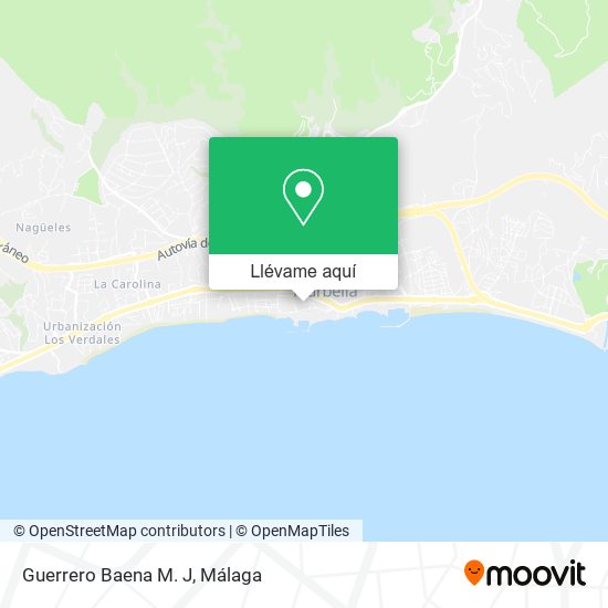 Mapa Guerrero Baena M. J