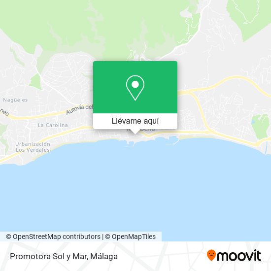 Mapa Promotora Sol y Mar