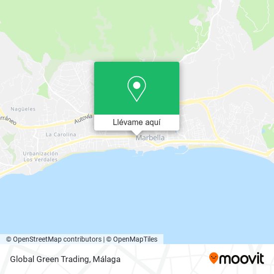 Mapa Global Green Trading