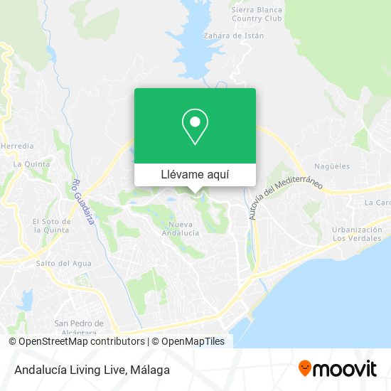 Mapa Andalucía Living Live