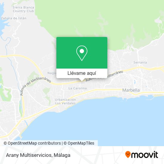 Mapa Arany Multiservicios