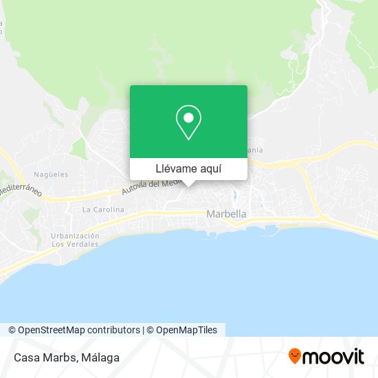 Mapa Casa Marbs