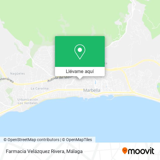 Mapa Farmacia Velázquez Rivera