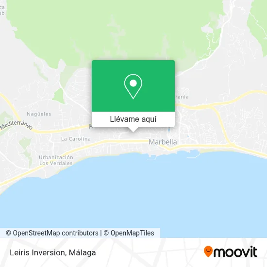 Mapa Leiris Inversion