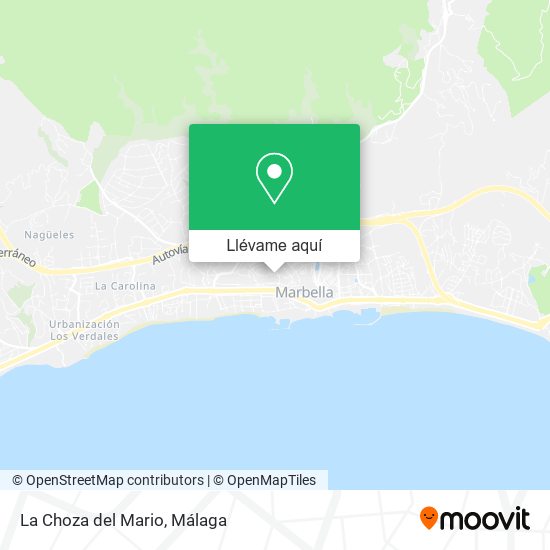 Mapa La Choza del Mario