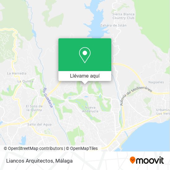Mapa Liancos Arquitectos