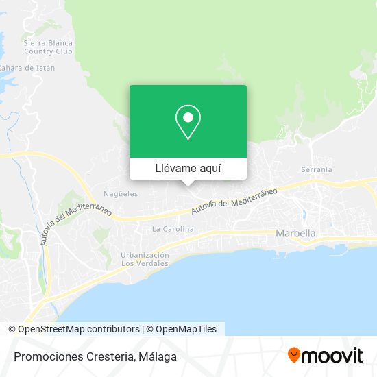 Mapa Promociones Cresteria