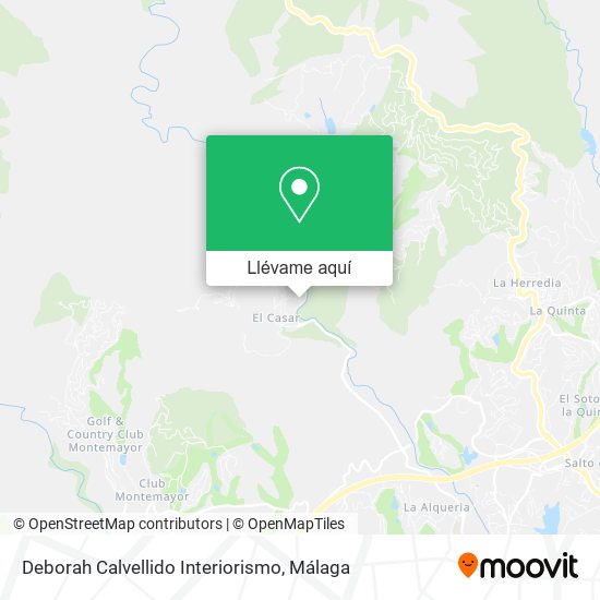 Mapa Deborah Calvellido Interiorismo