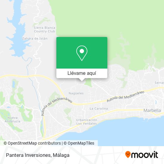 Mapa Pantera Inversiones
