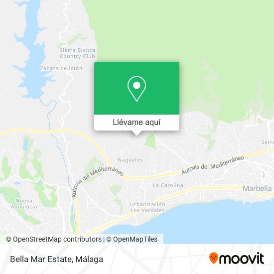 Mapa Bella Mar Estate