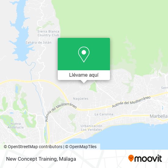 Mapa New Concept Training
