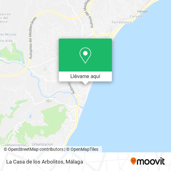 Mapa La Casa de los Arbolitos