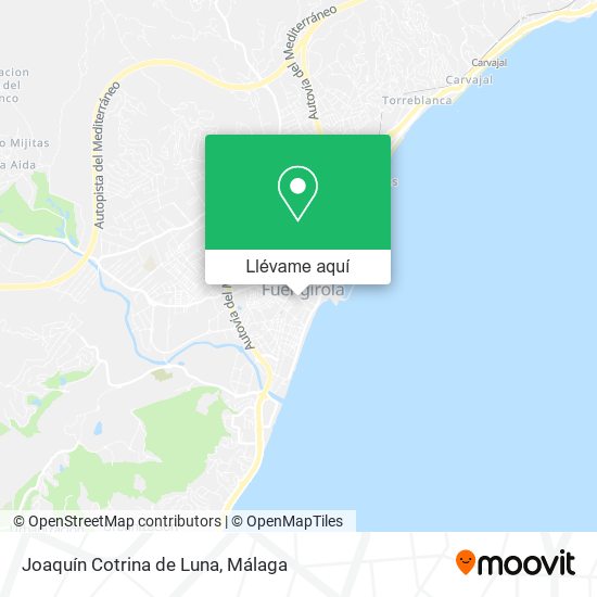 Mapa Joaquín Cotrina de Luna