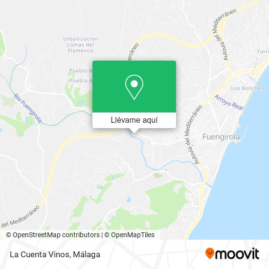 Mapa La Cuenta Vinos
