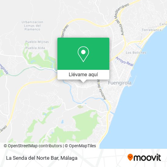 Mapa La Senda del Norte Bar