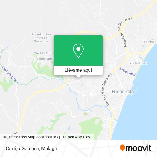 Mapa Cortijo Gabiana