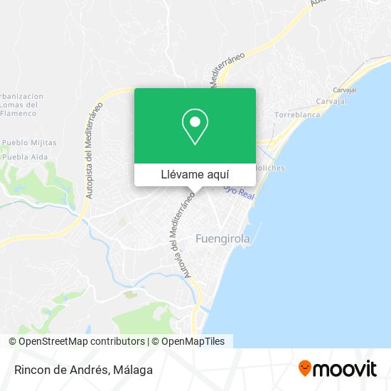 Mapa Rincon de Andrés