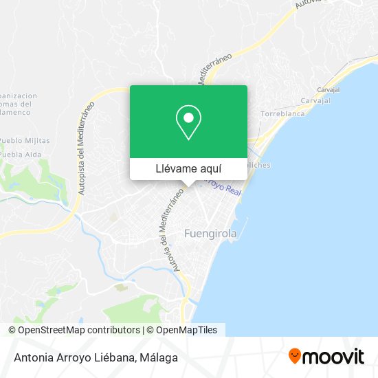 Mapa Antonia Arroyo Liébana