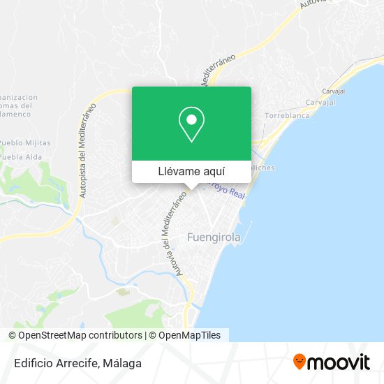 Mapa Edificio Arrecife