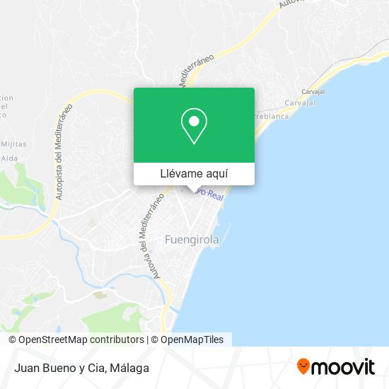 Mapa Juan Bueno y Cia