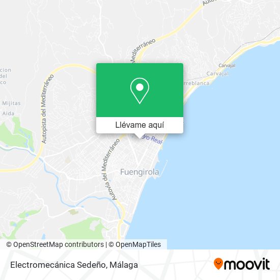 Mapa Electromecánica Sedeño