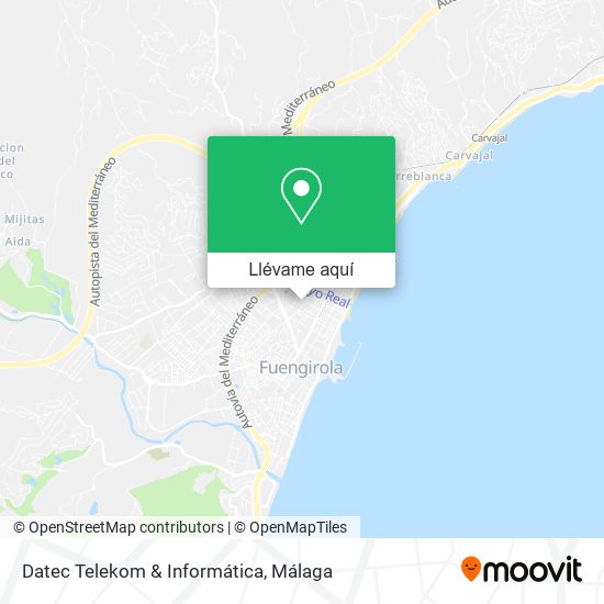 Mapa Datec Telekom & Informática
