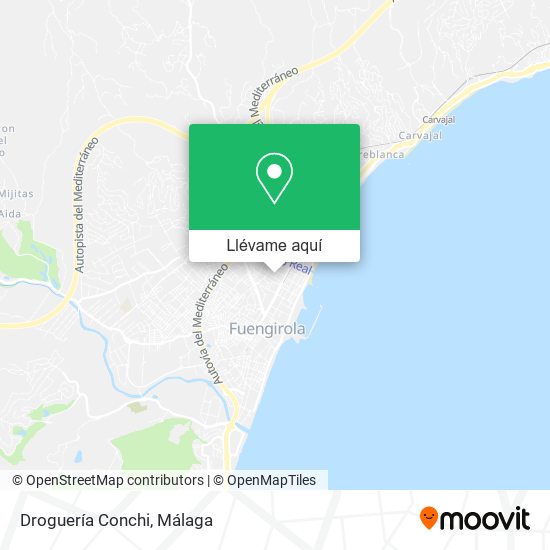 Mapa Droguería Conchi