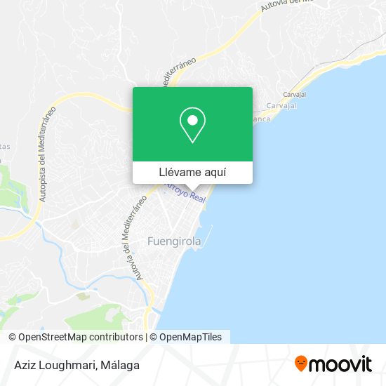 Mapa Aziz Loughmari