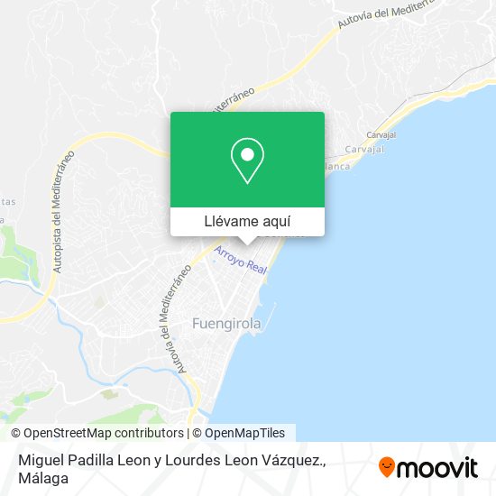 Mapa Miguel Padilla Leon y Lourdes Leon Vázquez.