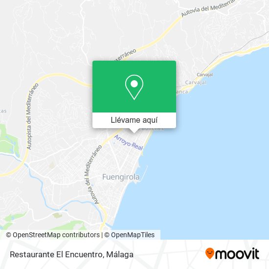 Mapa Restaurante El Encuentro