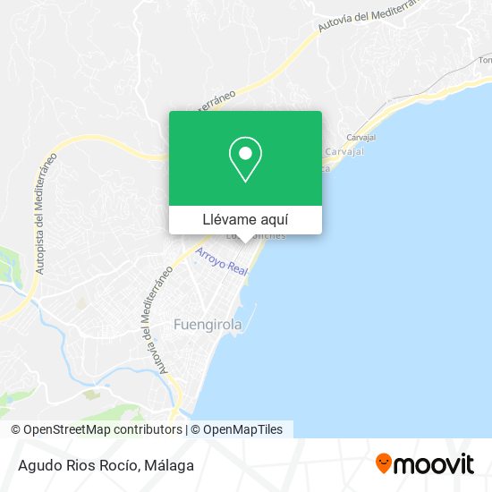 Mapa Agudo Rios Rocío