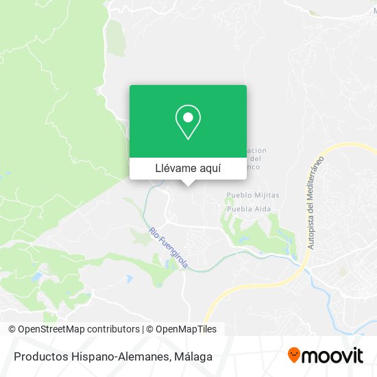 Mapa Productos Hispano-Alemanes