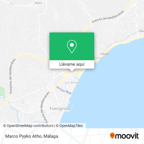Mapa Marco Pyyko Atho