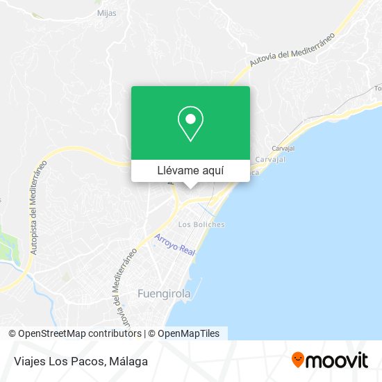 Mapa Viajes Los Pacos