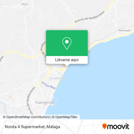 Mapa Ronda 4 Supermarket
