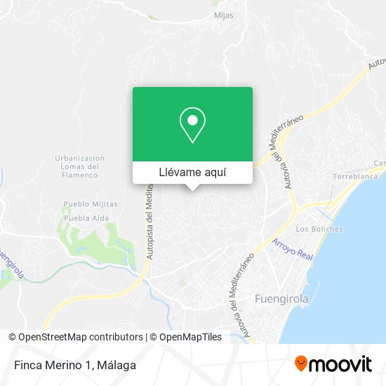 Mapa Finca Merino 1