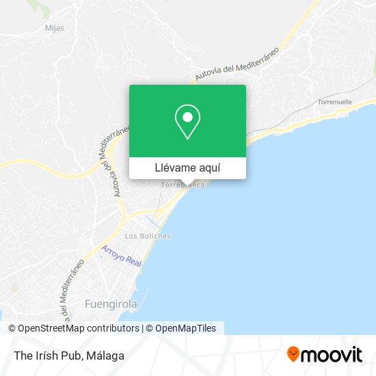 Mapa The Irísh Pub