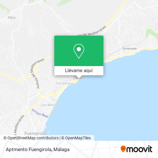 Mapa Aptmento Fuengirola