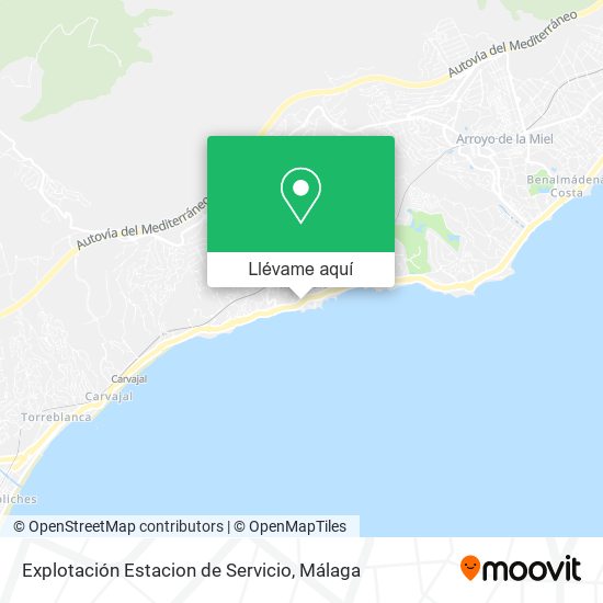 Mapa Explotación Estacion de Servicio