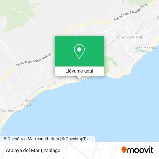 Mapa Atalaya del Mar I